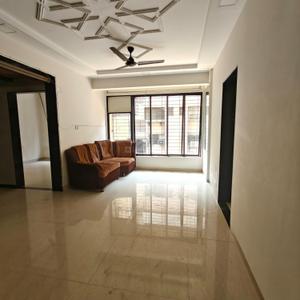 Hall Image of 950 Sq.ft 2 BHK Apartment / Flat for rent in Airoli Navi Mumbai for Rs. 42000
