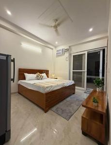 Bedroom Image of 750 Sq.ft 1 BHK Apartment / Flat for rent in Shree Balaji Wind Park, Vaishno Devi Circle Ahmedabad for Rs. 20000