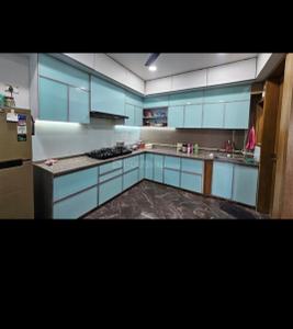 Kitchen Image of 2880 Sq.ft 3 BHK Apartment / Flat for rent in Ganesh Maple Tree Garden Homes, Thaltej Ahmedabad for Rs. 110000