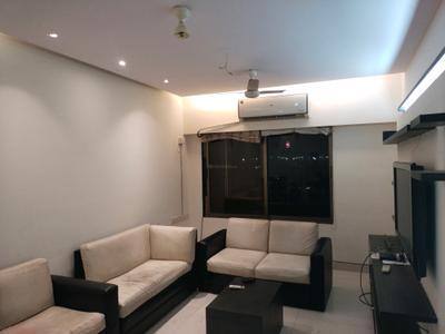 Living Room Image of 800 Sq.ft 2 BHK Apartment / Flat for rent in Dosti Eastern Bay, Wadala Mumbai for Rs. 100000