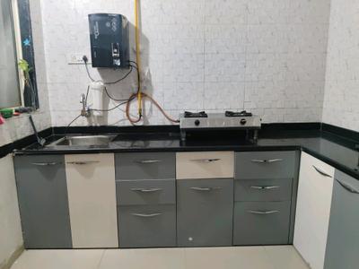Kitchen Image of 1950 Sq.ft 3 BHK Apartment / Flat for sale in Silver Spring, Bopal Ahmedabad for Rs. 12500000