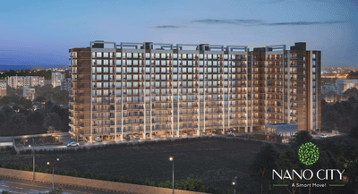 Image of 273 Sq.ft 1 RK Apartment / Flat for sale in Pinnacle Nano City Wing B And Wing C, Badlapur East, Badlapur for Rs. 1850000