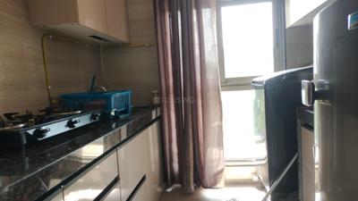 Kitchen Image of 651 Sq.ft 1 BHK Apartment / Flat for sale in Veena Smart Homes, Kandivali West Mumbai for Rs. 11000000