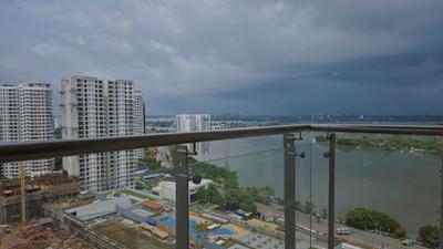 Balcony Image of 2900 Sq.ft 4 BHK Apartment / Flat for sale in Sobha Marina One, Marine Drive Kochi for Rs. 47000000