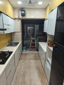 Kitchen Image of 2500 Sq.ft 3 BHK Apartment / Flat for rent in Bodakdev Ahmedabad for Rs. 65000