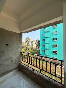 Balcony Image of 379 Sq.ft 1 BHK Apartment / Flat for sale in Rajarhat Kolkata for Rs. 1700000