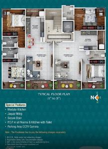 Image of 1200 Sq.ft 2 BHK Apartment / Flat for sale in KT Nagar, Nagpur for Rs. 6200000