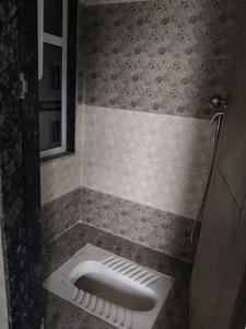 Common Bathroom One Image of 690 Sq.ft 1 BHK Apartment / Flat for sale in Precious Krishna Hills, Pushpak Nagar Navi Mumbai for Rs. 4400000