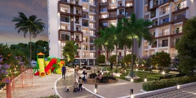 Image of 1204 Sq.ft 2 BHK Apartment / Flat for sale in Athrava Nagari VIII, Besa, Nagpur for Rs. 5800000