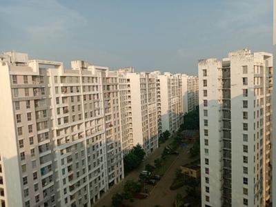 Living Room Image of 900 Sq.ft 3 BHK Apartment / Flat for sale in Shapoorji Pallonji Shukhobrishti, New Town Kolkata for Rs. 6200000