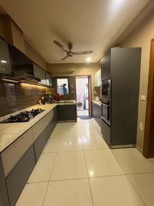 Kitchen Image of 3800 Sq.ft 4 BHK Villa for sale in Goyal Arcus, Shela Ahmedabad for Rs. 62500000