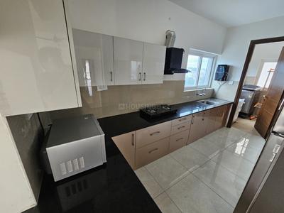 Kitchen Image of 2450 Sq.ft 3 BHK Apartment / Flat for rent in Vijayanagar Mysore for Rs. 100000