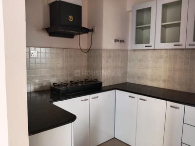 Kitchen Image of 1600 Sq.ft 3 BHK Apartment / Flat for rent in Elita Garden Vista, New Town Kolkata for Rs. 38000