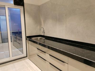 Kitchen Image of 1100 Sq.ft 2 BHK Apartment / Flat for sale in Gajra Bhoomi Castle Phase I, Daighar Gaon Thane for Rs. 7700000