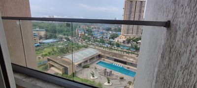 Balcony Image of 1610 Sq.ft 3 BHK Apartment / Flat for sale in Akshar Green World, Dighe Thane for Rs. 25500000