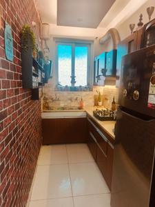 Kitchen Image of 900 Sq.ft 3 BHK Builder Floor for sale in Dream Rehmat Homez, Sanauli Zirakpur for Rs. 4700000