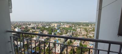 Balcony Image of 1536 Sq.ft 3 BHK Apartment / Flat for sale in New Town Kolkata for Rs. 12500000