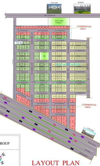 A Block, Sector 2 Plot View 1