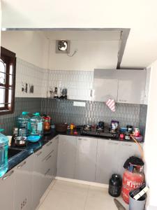 Kitchen Image of 600 Sq.ft 1 BHK Builder Floor for rent in Kaggadasapura Bengaluru for Rs. 20000