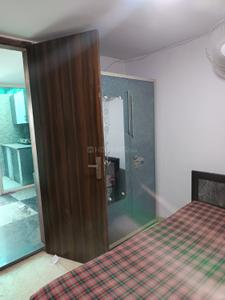 Bedroom Image of 990 Sq.ft 1 BHK Builder Floor for rent in Model Town New Delhi for Rs. 25000