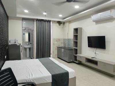 Bedroom Image of 780 Sq.ft 1 RK Builder Floor for rent in Sector 49 Gurgaon for Rs. 23000