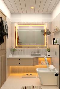 Bathroom Image of 1339 Sq.ft 3 BHK Apartment / Flat for sale in Ramnagariya Jaipur for Rs. 5100000