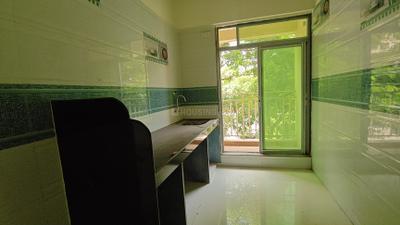 Kitchen Image of 700 Sq.ft 2 BHK Apartment / Flat for sale in Gurukrupa Chandrakamal Heights, Kalwa Thane for Rs. 11500000