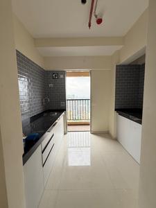 Kitchen Image of 650 Sq.ft 1 BHK Apartment / Flat for rent in Raunak City, Kalyan West Kalyan for Rs. 14500