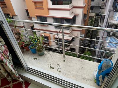 Balcony Image of 1100 Sq.ft 3 BHK Apartment / Flat for sale in Kasba Kolkata for Rs. 7000000