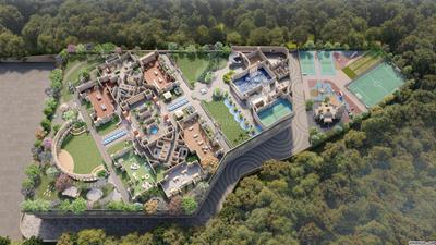 Image of 1755 Sq.ft 3 BHK Apartment / Flat for sale in Paradise Sai World One Residential, Nerul, Navi Mumbai for Rs. 30600000