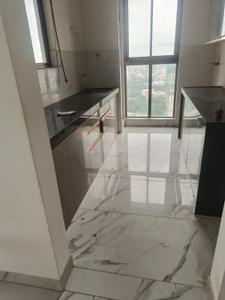 Kitchen Image of 550 Sq.ft 1 BHK Apartment / Flat for rent in Raymond Realty Ten X Habitat, Thane West Thane for Rs. 35000