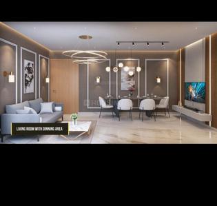Living Room Image of 917 Sq.ft 2 BHK Apartment / Flat for sale in Gaondevi Crown, Kalyan East Kalyan for Rs. 6000000