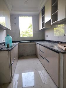 Kitchen Image of 1125 Sq.ft 3 BHK Builder Floor for rent in Malviya Nagar New Delhi for Rs. 60000