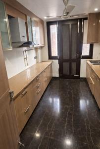 Kitchen Image of 1800 Sq.ft 3 BHK Builder Floor for sale in Raja Garden New Delhi for Rs. 35000000