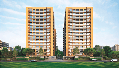 Image of 1026 Sq.ft 3 BHK Apartment / Flat for sale in Arise Vibrant, Chharodi, Ahmedabad for Rs. 9400000