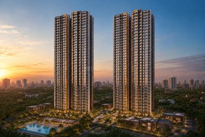 Image of 1664 Sq.ft 3 BHK Apartment / Flat for sale in Kalpataru Elaara, Goregaon West, Mumbai for Rs. 54700000