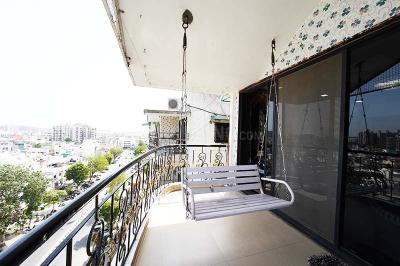 Balcony Image of 1512 Sq.ft 3 BHK Apartment / Flat for sale in Ghatlodiya Ahmedabad for Rs. 9000000