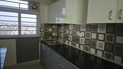 Kitchen Image of 650 Sq.ft 2 BHK Apartment / Flat for rent in Provident Park Square, Talaghattapura Bengaluru for Rs. 25000