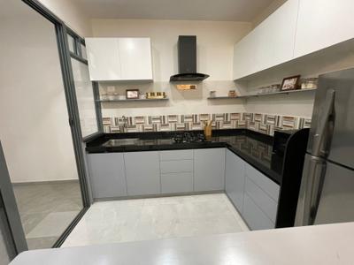 Kitchen Image of 1110 Sq.ft 2 BHK Apartment / Flat for sale in Mantra Miraki Akurdi, Akurdi Pune for Rs. 10200000