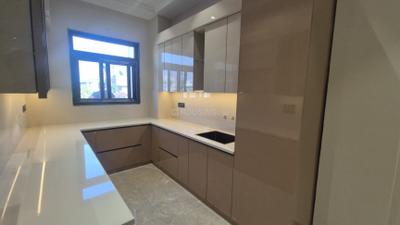 Kitchen Image of 1400 Sq.ft 3 BHK Builder Floor for sale in  Bharti Apartments, Indirapuram Ghaziabad for Rs. 18000000