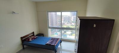 Bedroom Image of 1090 Sq.ft 2 BHK Apartment / Flat for rent in K Raheja Vistas Premiere, Mohammed Wadi Pune for Rs. 38000