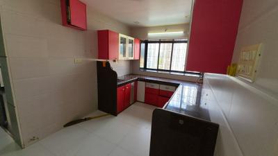 Kitchen Image of 960 Sq.ft 2 BHK Apartment / Flat for rent in Surya Gokul Gagan, Kandivali East Mumbai for Rs. 60000