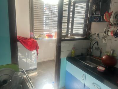 Kitchen Image of 1935 Sq.ft 3 BHK Apartment / Flat for sale in Rajeshri Maruti Aamrakunj 1, Sargasan Gandhinagar for Rs. 7500000
