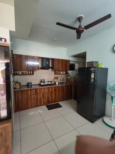 Kitchen Image of 800 Sq.ft 2 BHK Apartment / Flat for rent in Regalia Orane, Ghuma Ahmedabad for Rs. 23000