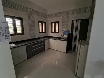 Kitchen Image of 1050 Sq.ft 2 BHK Independent House for rent in Chhani Vadodara for Rs. 19000