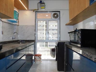 Kitchen Image of 1000 Sq.ft 2 BHK Apartment / Flat for rent in Ruparel Ariana, Wadala Mumbai for Rs. 130000