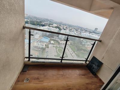 Balcony Image of 1450 Sq.ft 3 BHK Apartment / Flat for rent in Ahad Serenity, Choodasandra Bengaluru for Rs. 55000