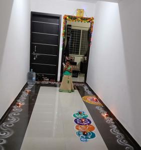 Hall Image of 960 Sq.ft 2 BHK Apartment / Flat for rent in Silver 9, Moshi Pune for Rs. 18000