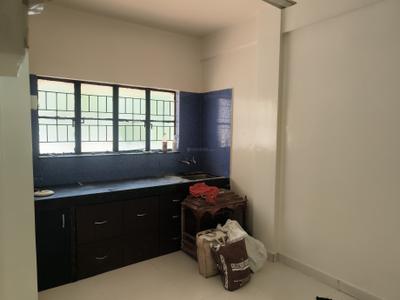 Kitchen Image of 700 Sq.ft 1 BHK Apartment / Flat for rent in Kothrud Pune for Rs. 24000