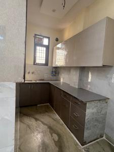 Kitchen Image of 650 Sq.ft 2 BHK Builder Floor for rent in Sector 3 Rohini New Delhi for Rs. 20000